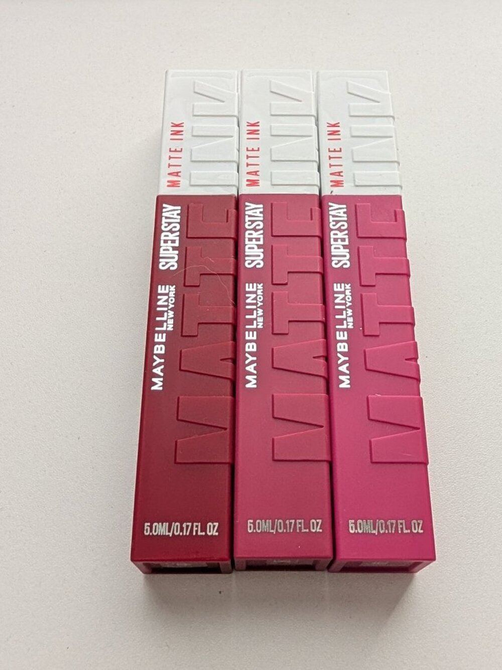 Maybelline SuperStay Matte Ink Liquid Lipstick #120 Artist #20 Pioneer #30 Lot